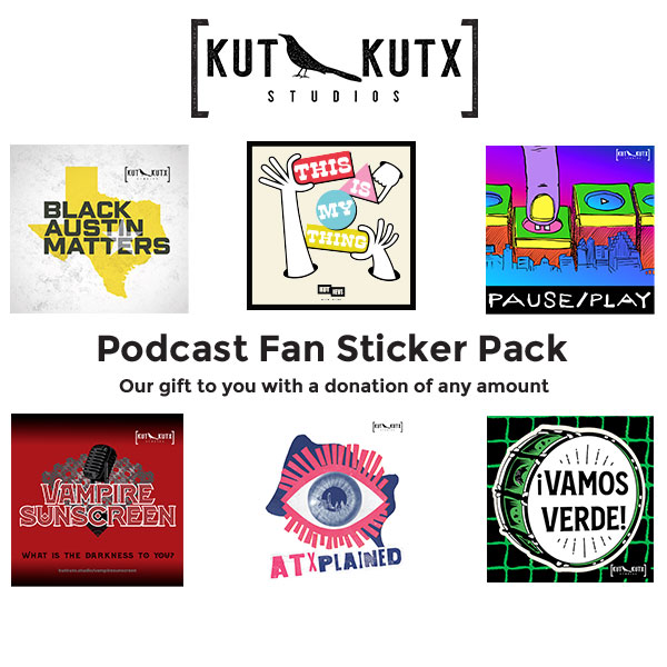 Podcast Fan Sticker Pack Image